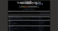 Desktop Screenshot of forums.hackthissite.org
